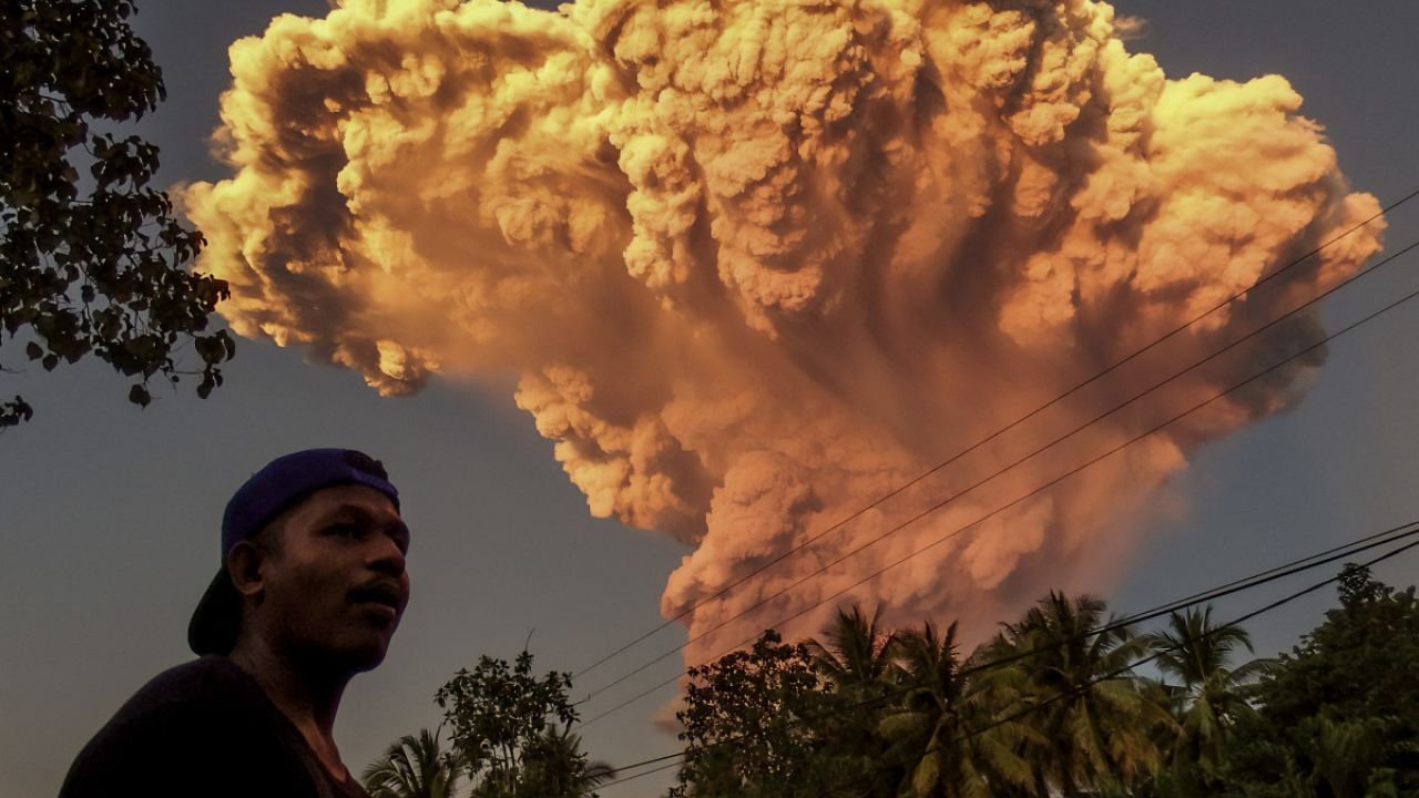 Indonesia Volcano Eruption