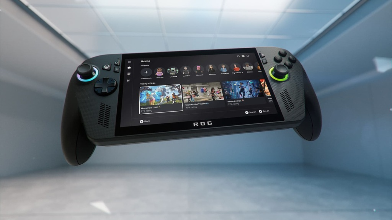Microsoft and Asus Unveil New ROG Xbox Ally Handhelds